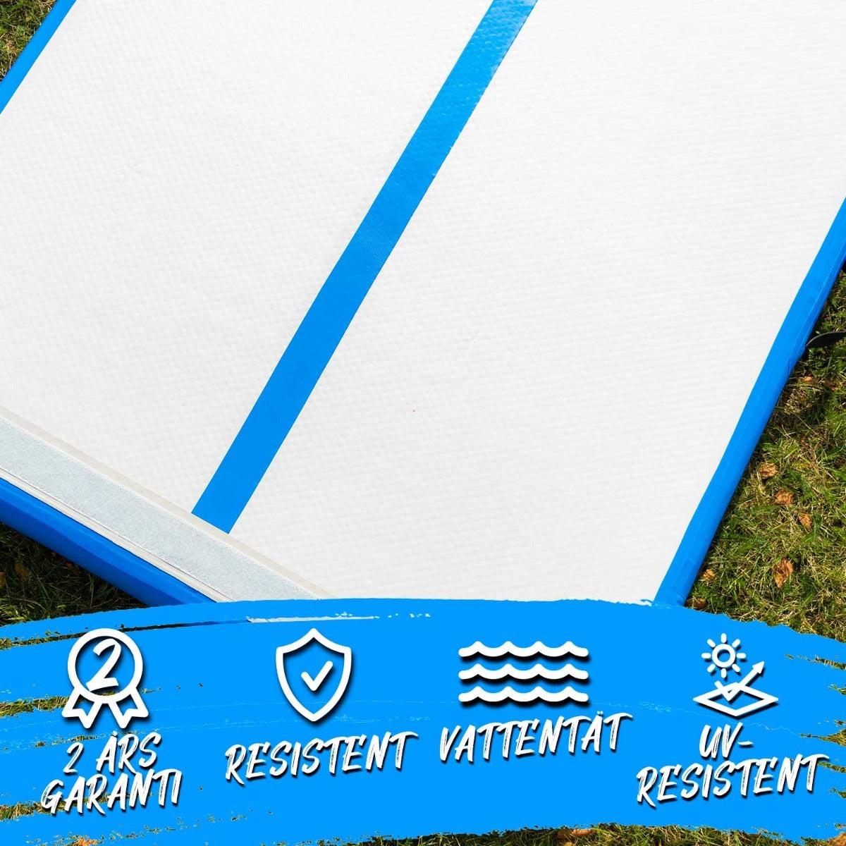 
              React AirTrack med handpump