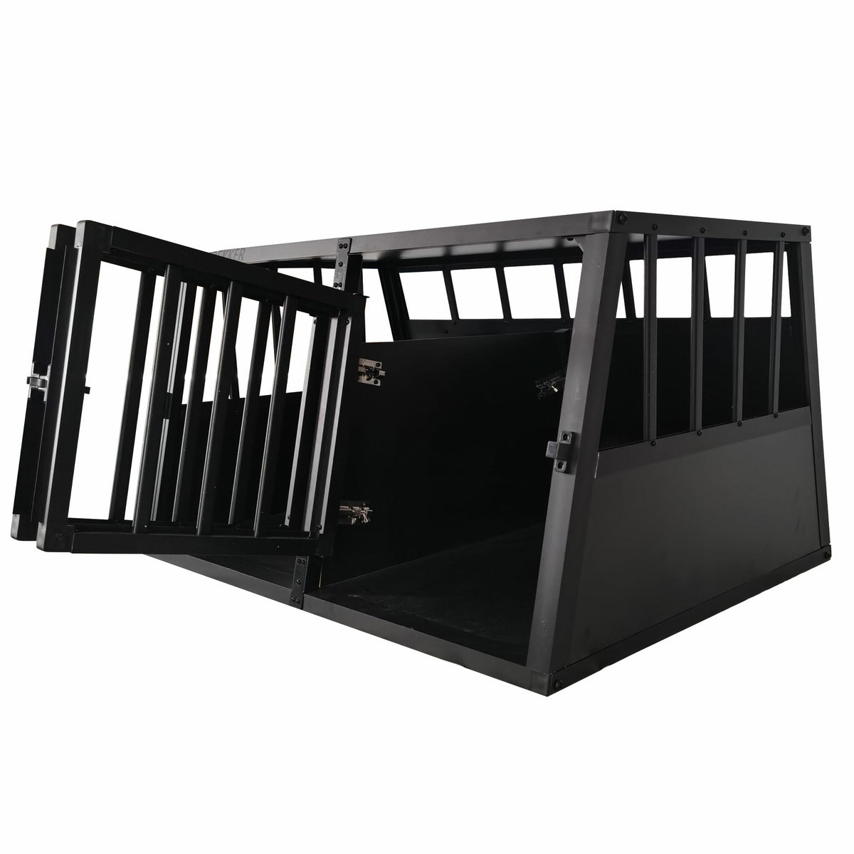 
              Trekker Hundbur L 89x69x50cm, Svart