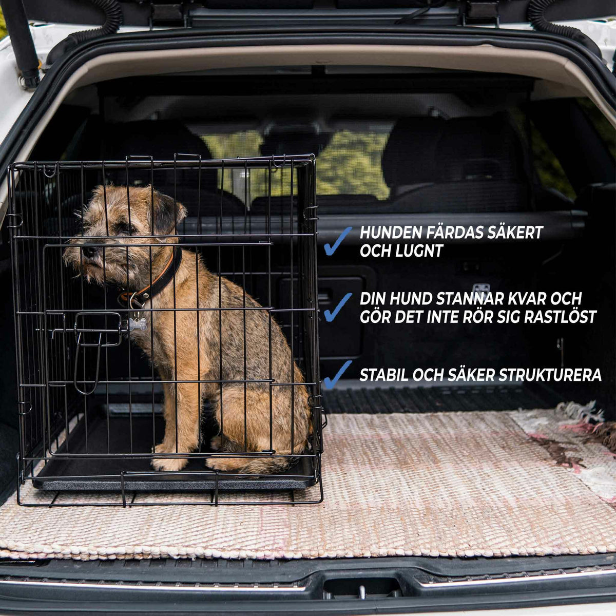 
              Trekker hundbur lättmetall S