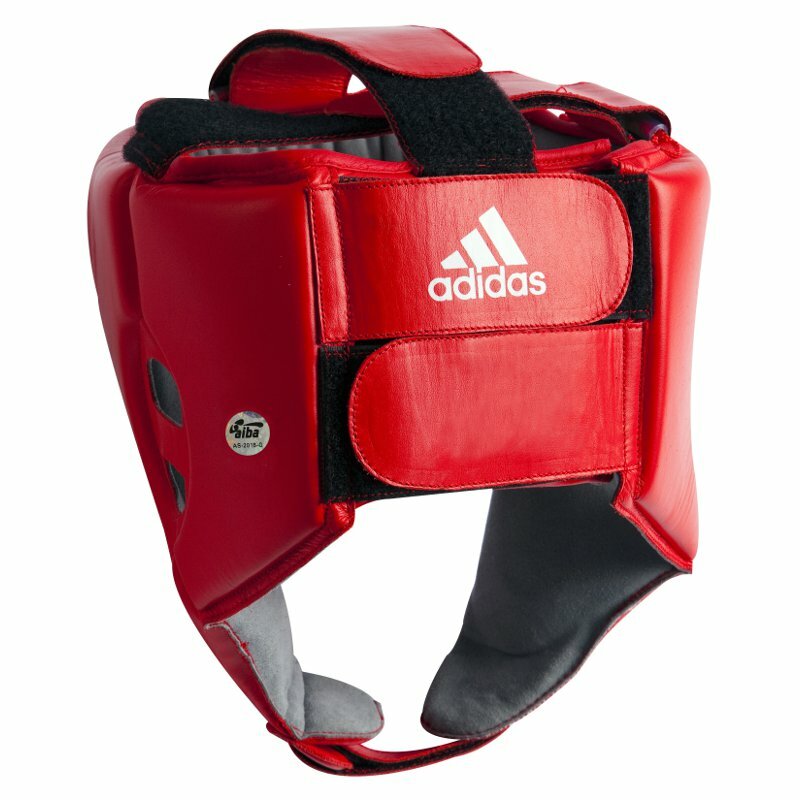 
              Adidas aiba boxningshjälm, röd