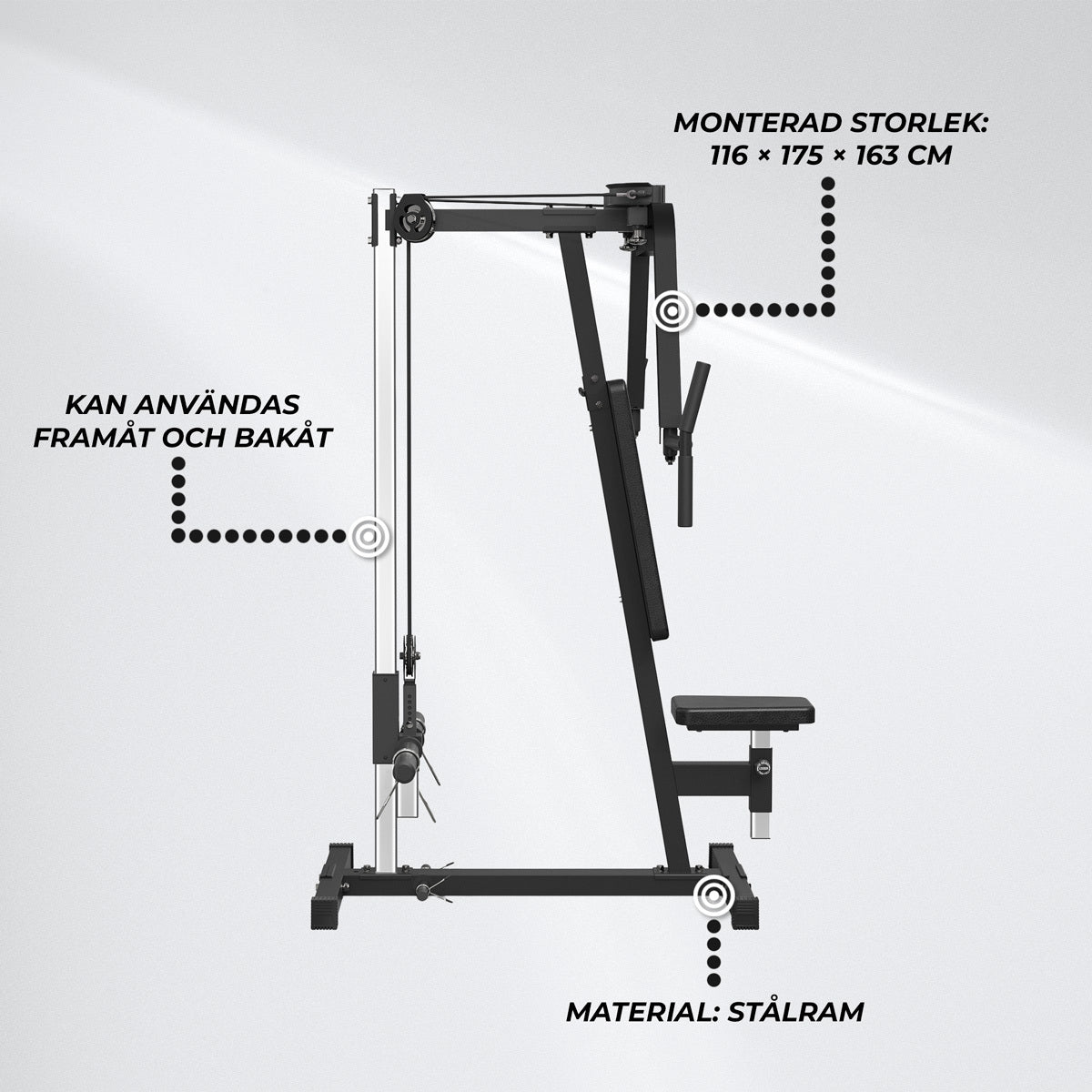 
              React Pec Deck Maskin