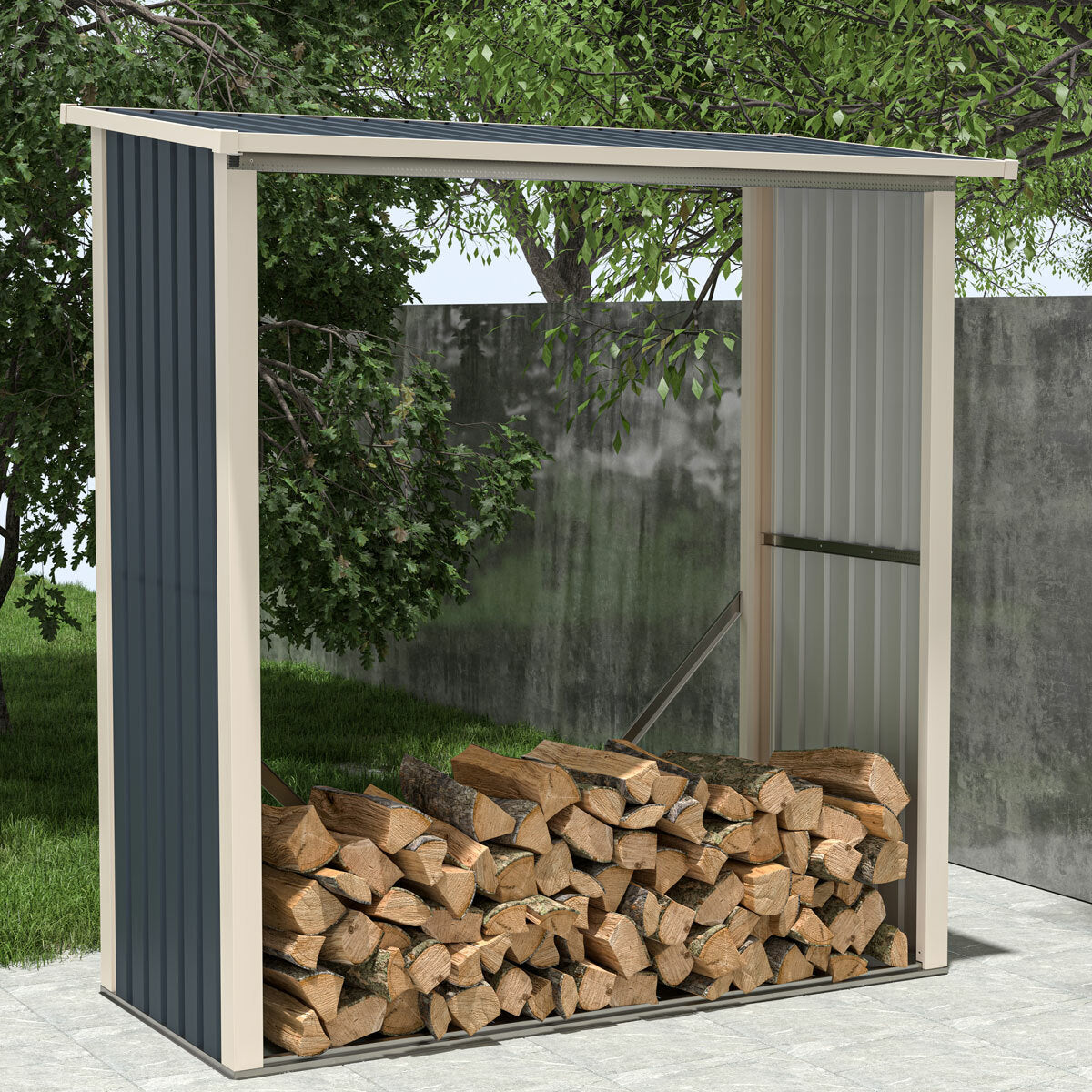 Fornorth Vedskjul 182x89x190cm (1,62m2)
