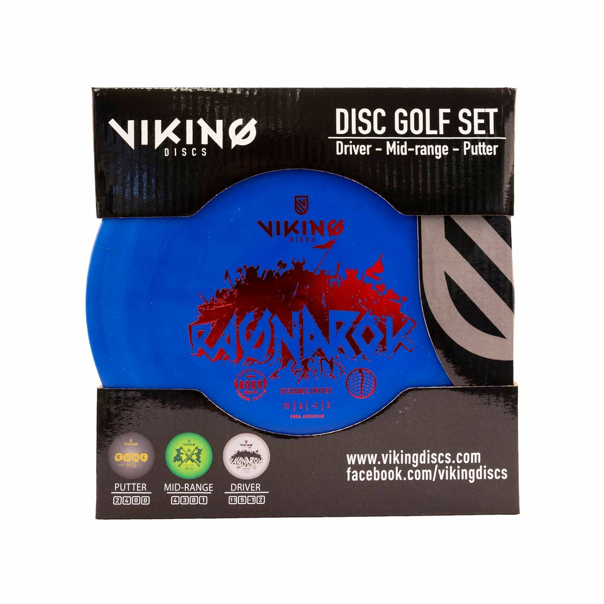 Viking Discs frisbeegolf diskset