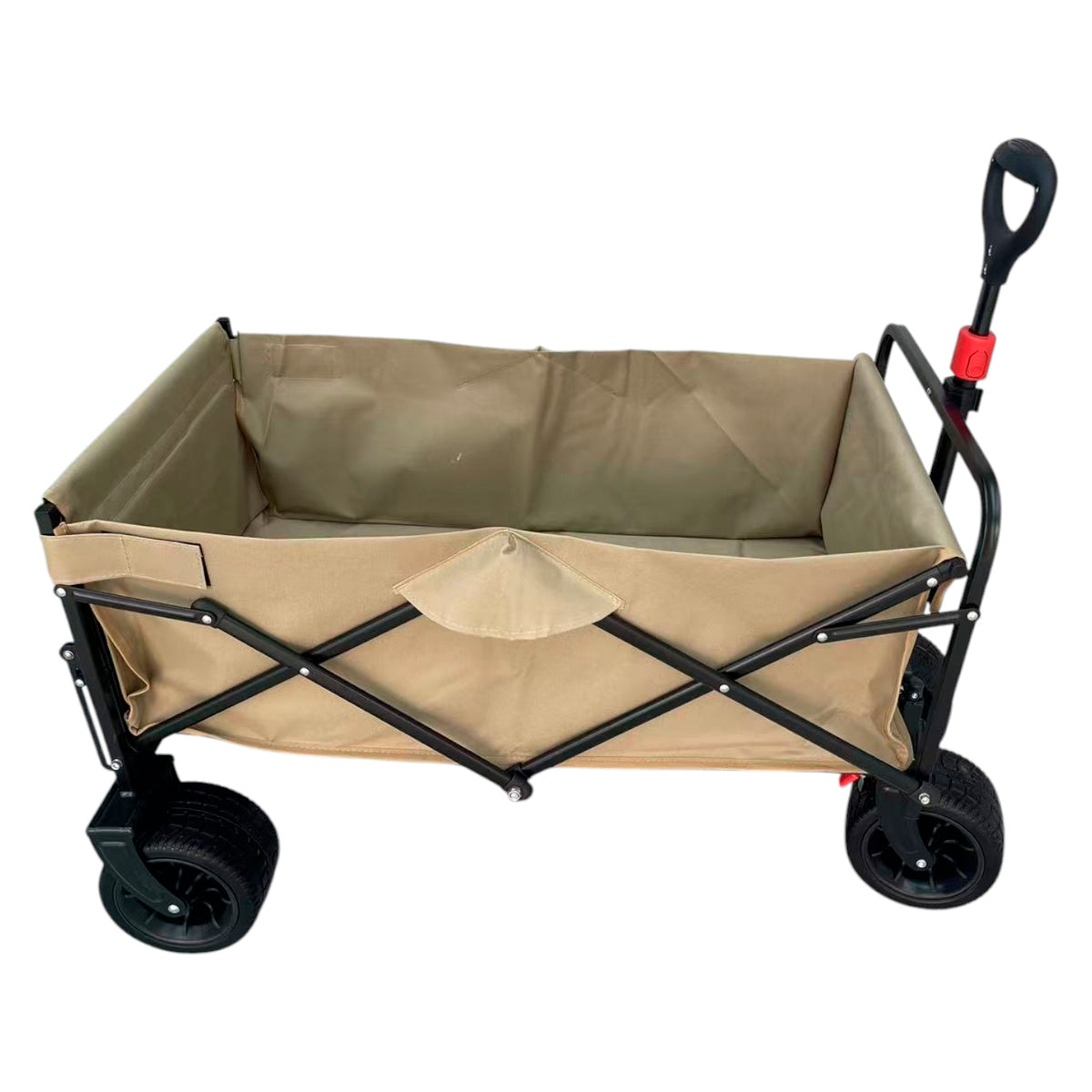 Fornorth Trädgårdsvagn 115x61x105cm 100kg, beige