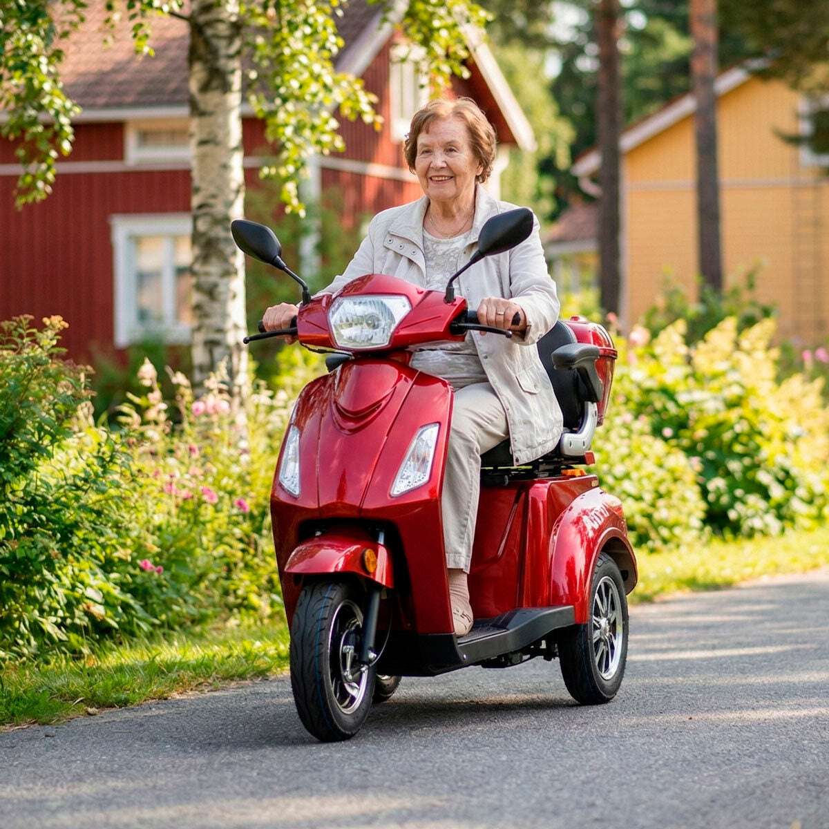 
              Lykke Promenadscooter X200 för 2 personer