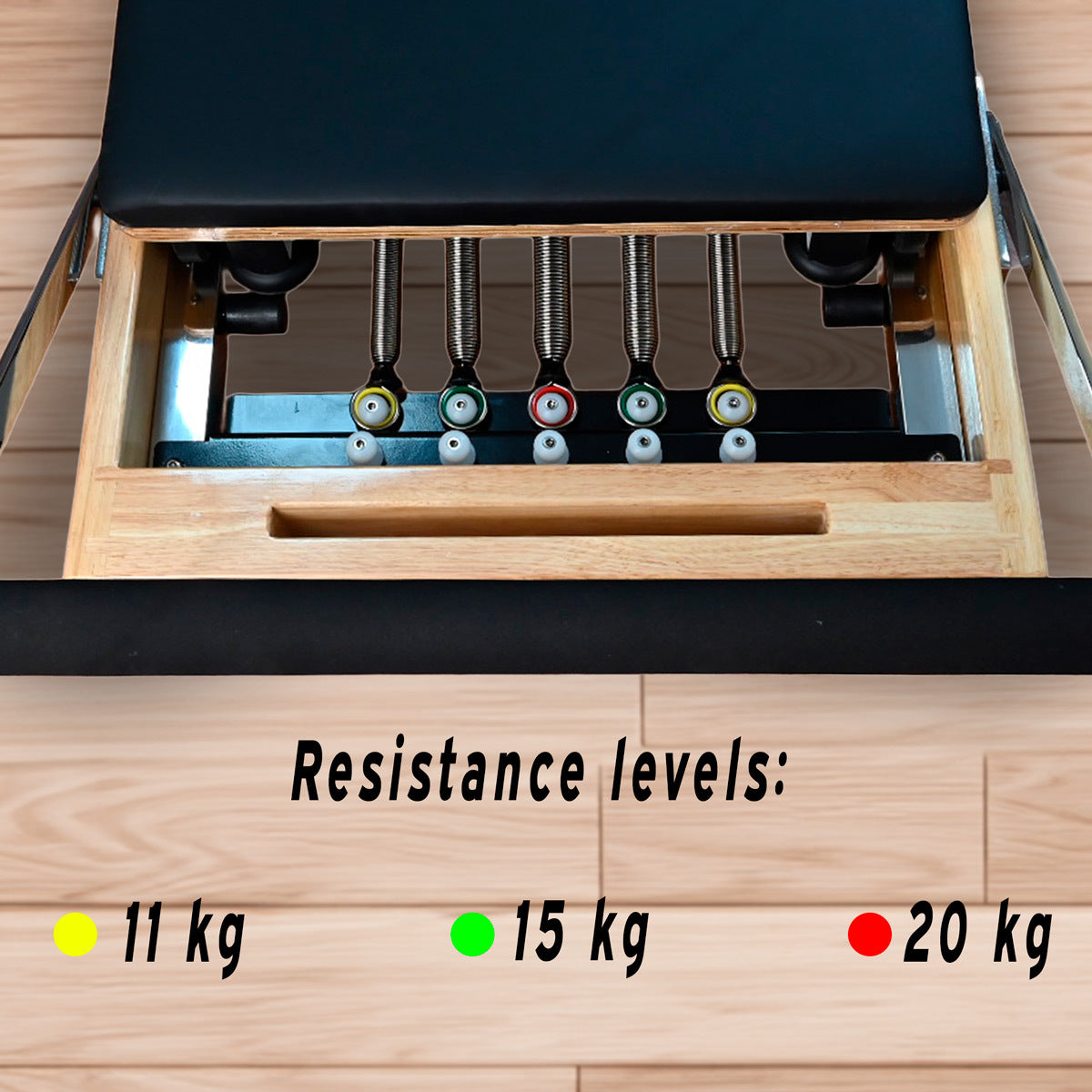 
              Nordcore Pilates Reformer Pro Vikbar