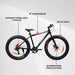 Swoop Cykel Fatbike 26