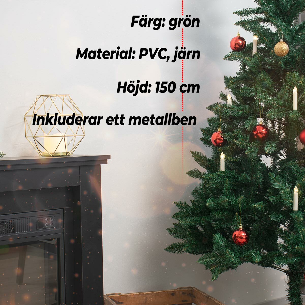 
              Lykke Julgran Premium 150cm