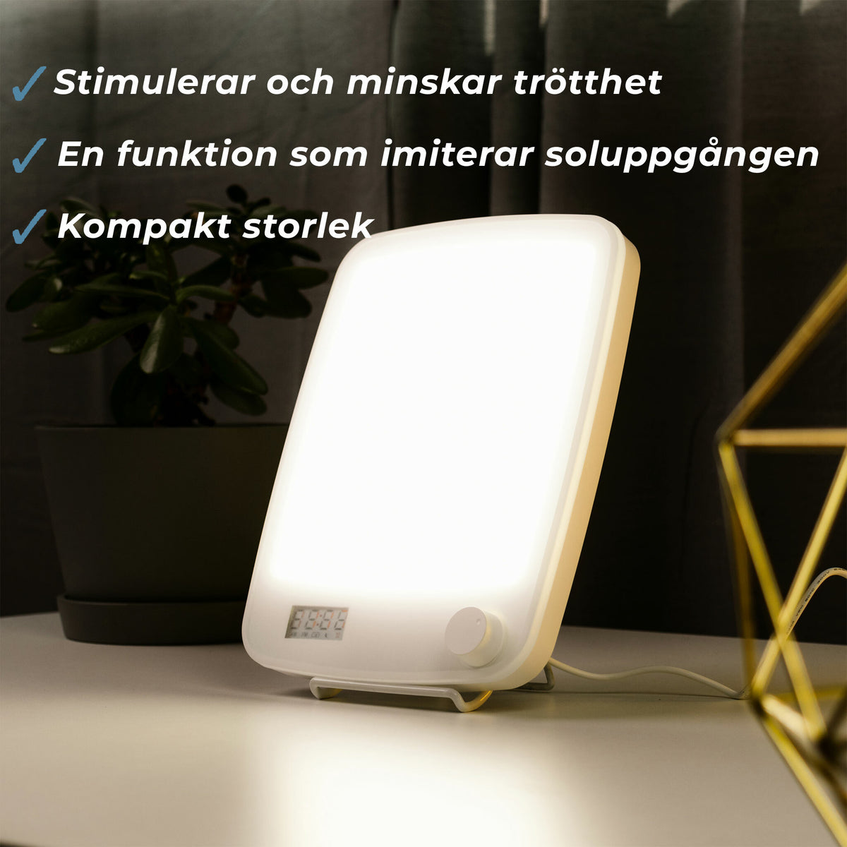 
              Lykke ljusterapilampa Pro 2000