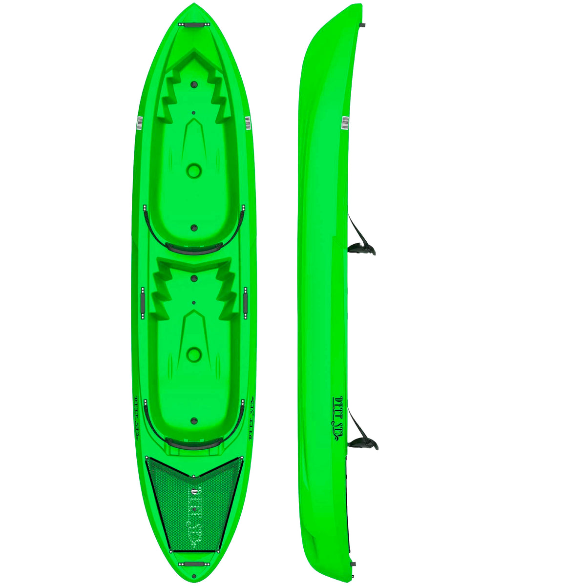 Deep Sea Kajak 2 Personer 360cm, Grön
