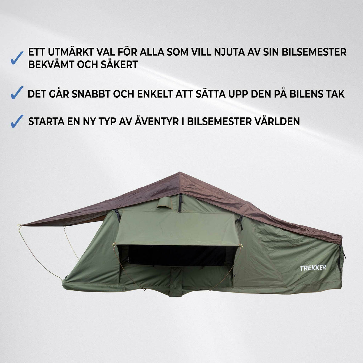 
              Trekker Taktält Cabin L, grön