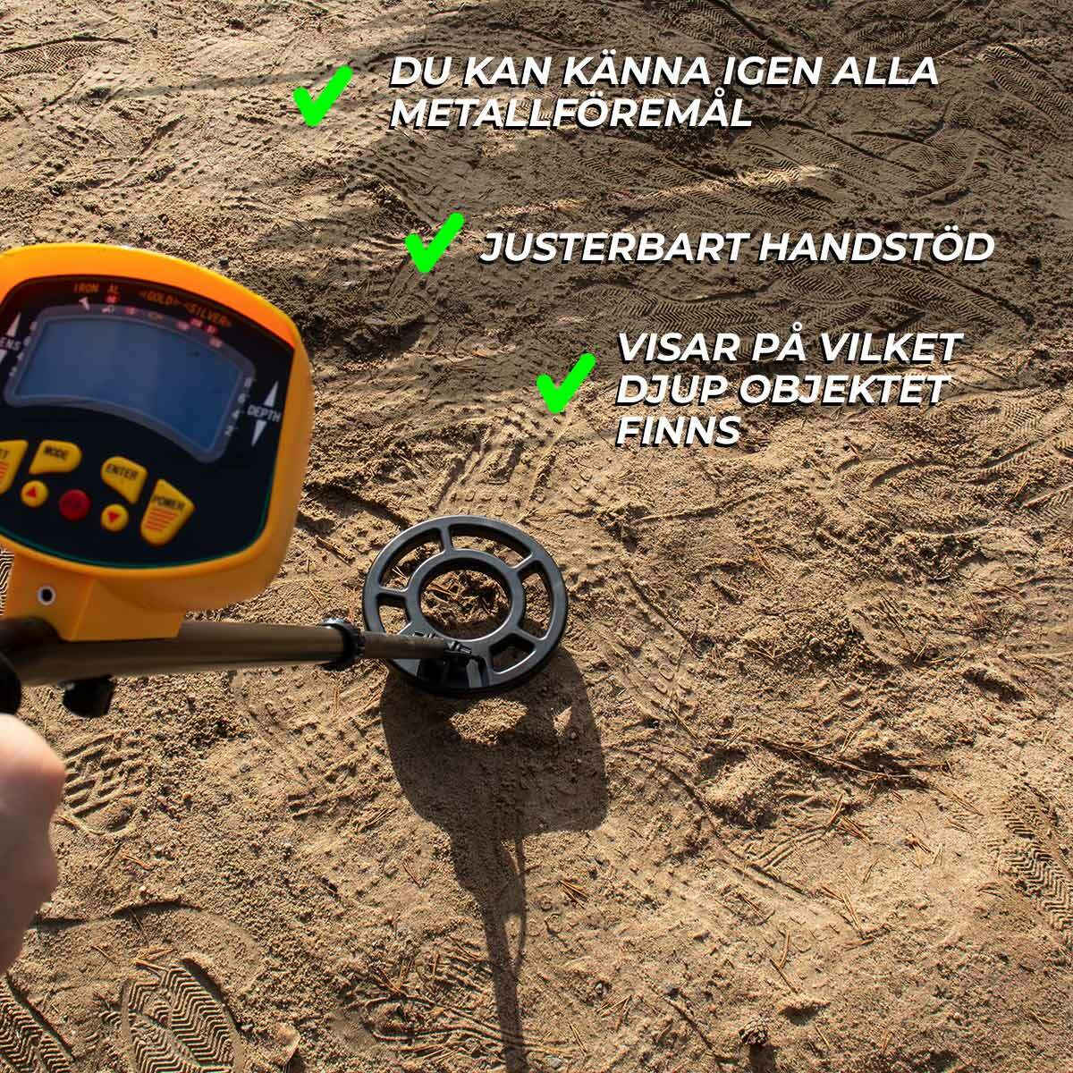 
              Klondike Deluxe metalldetektor