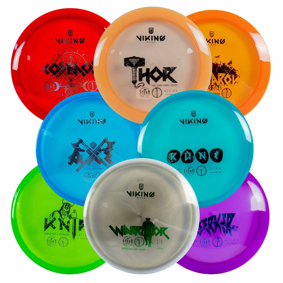 
              Viking Discs Full Storm Set, 8 Disc Set