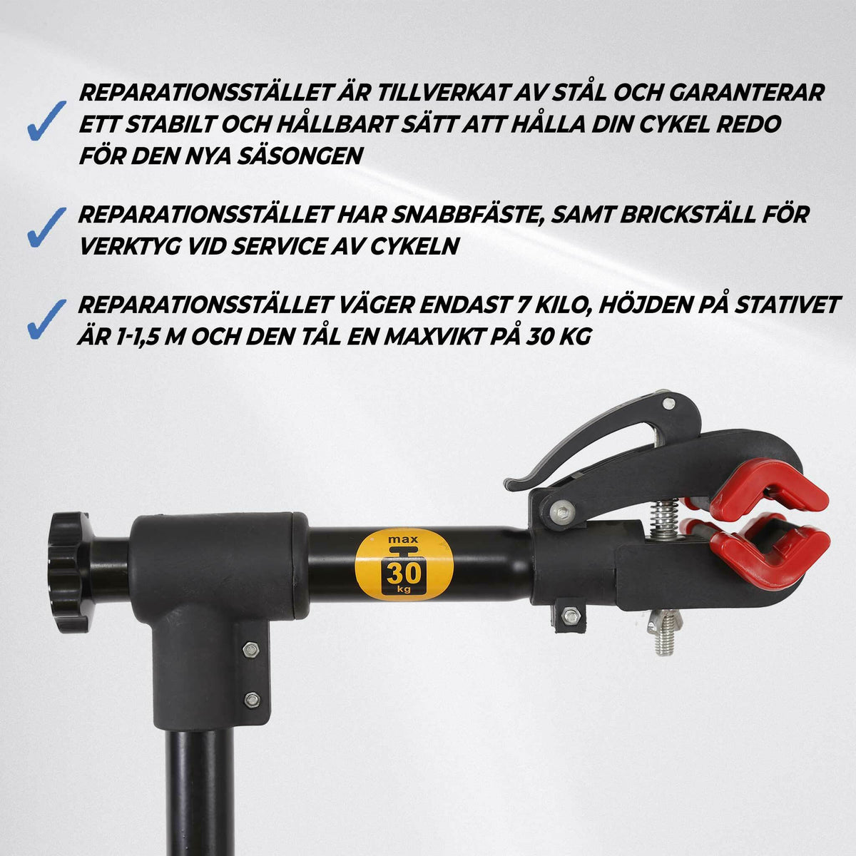 
              Trekker Cykelställ för reparation, Standard