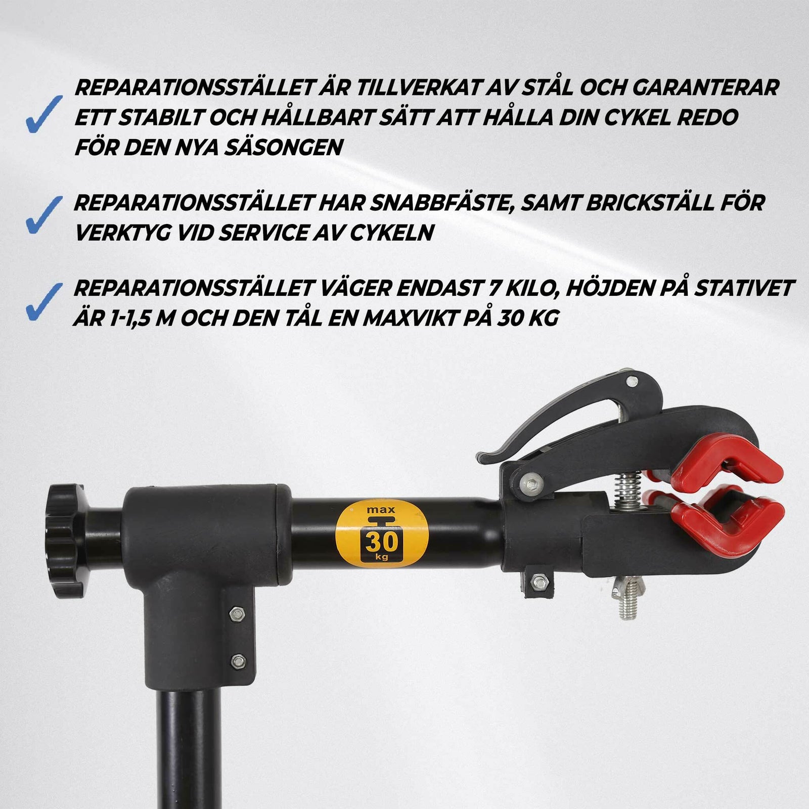 Trekker Cykelställ för reparation, Standard