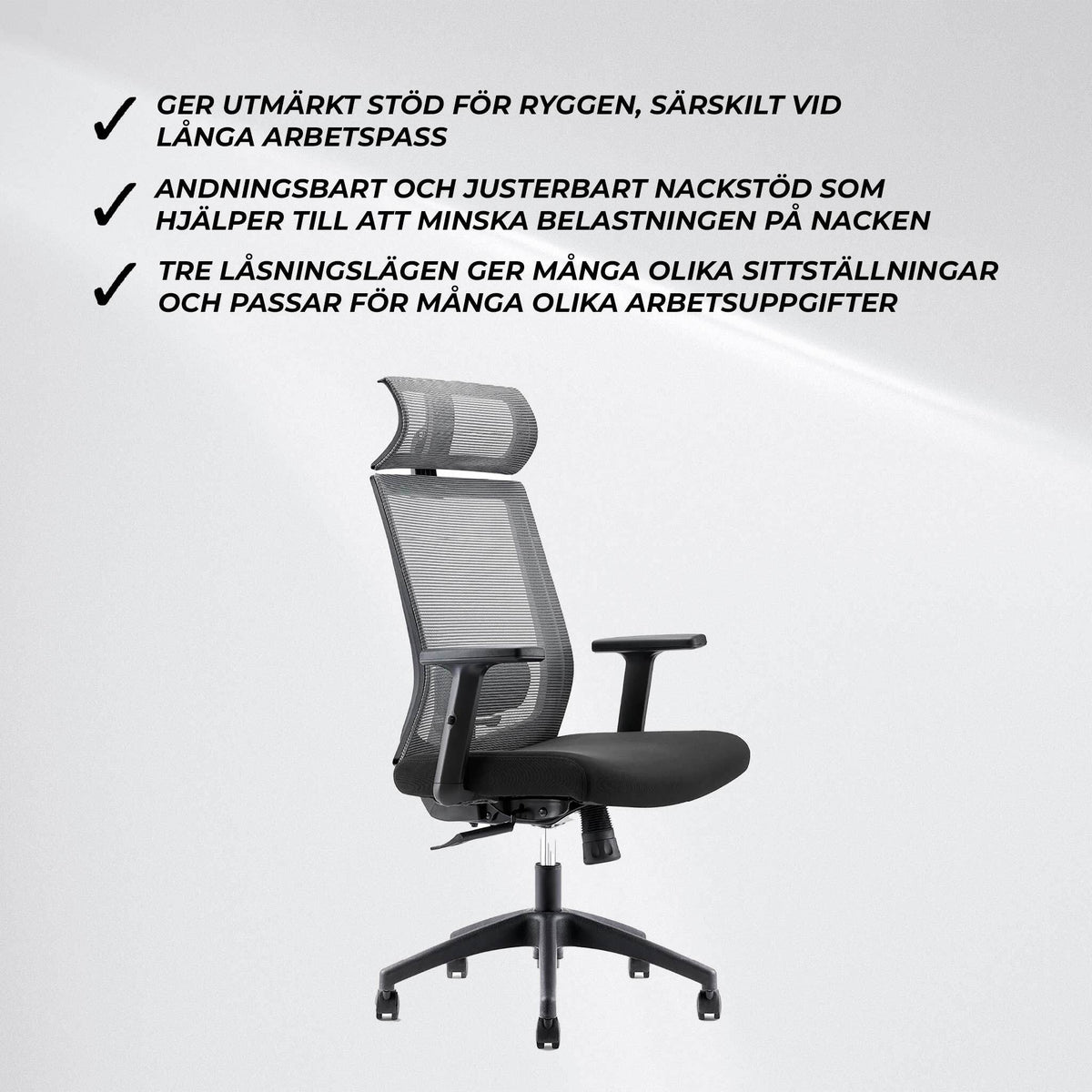 
              Lykke Kontorsstol Comfort