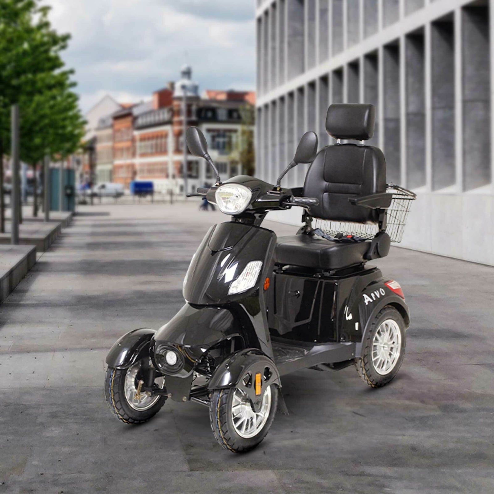 Arvo Promenadscooter P400 Svart