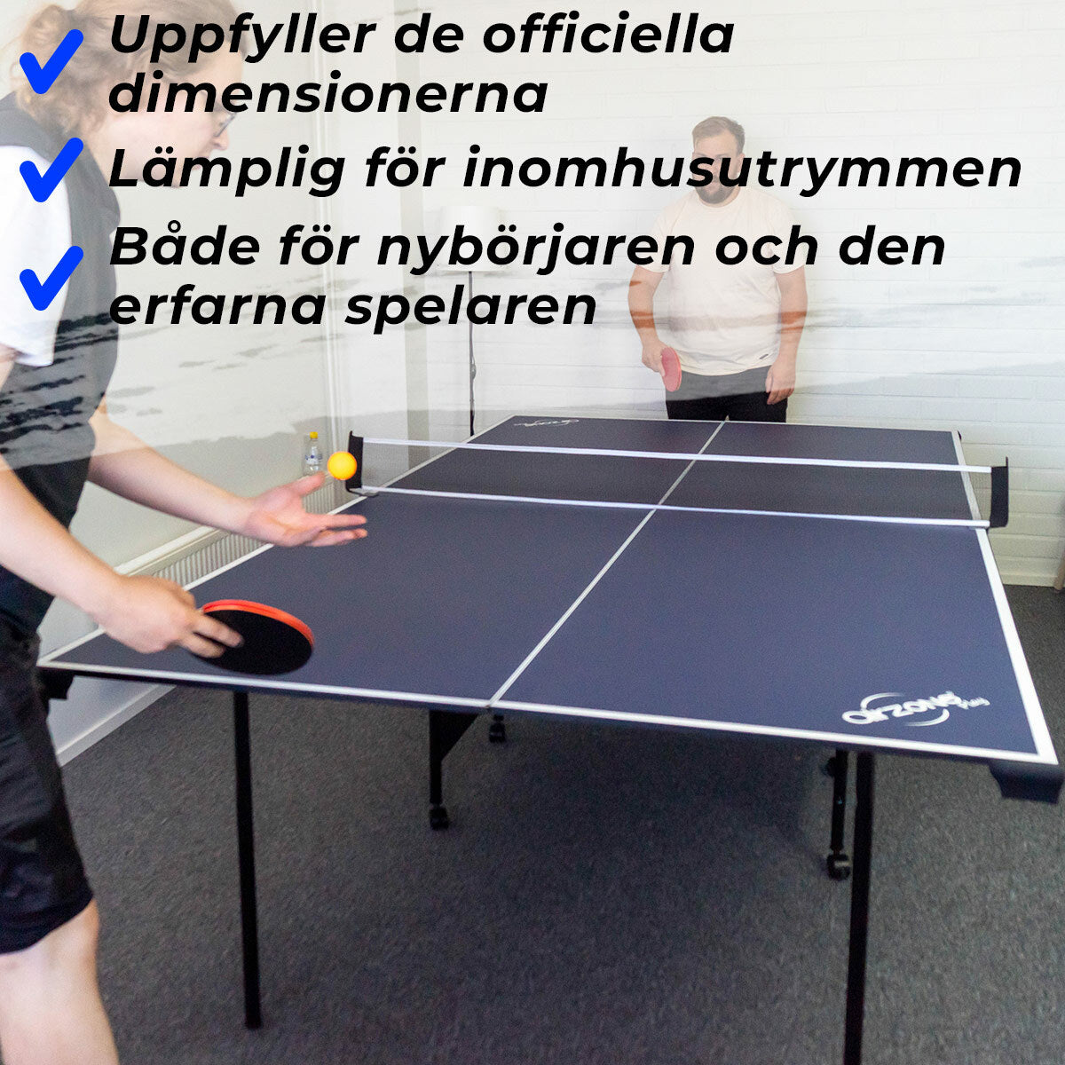 
              Pingisbord Official, hopfällbart