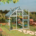 Palram-Canopia Växthus Harmony, 3,4m², 6x6, silver