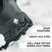 Trekker dubbskor rosa, Storlekar 36-42
