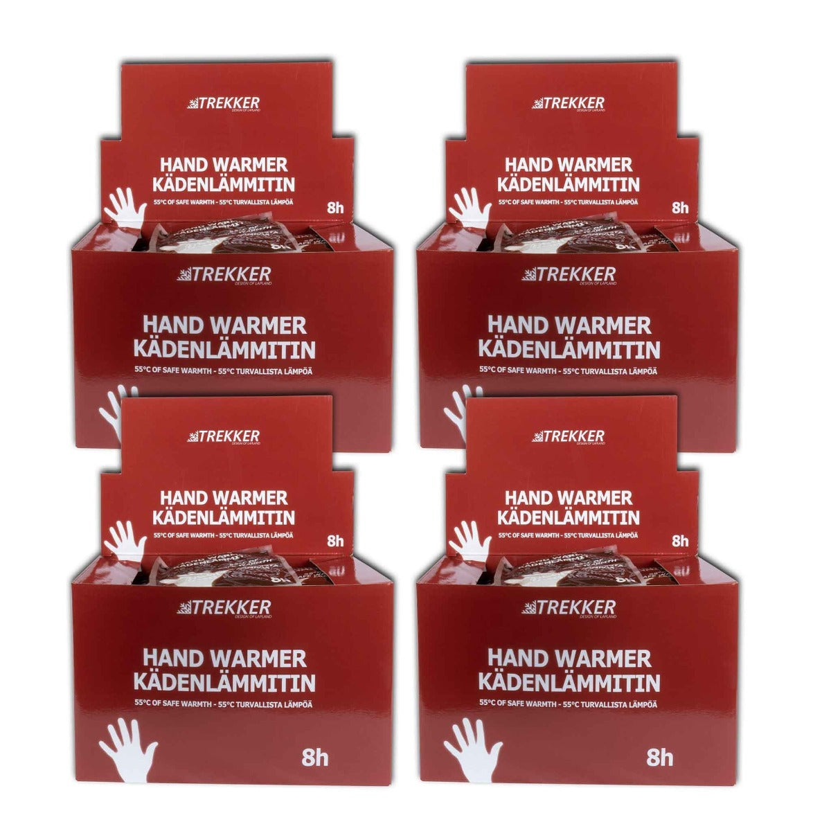 Trekker handvärmare, 400 st (4 lådor)
