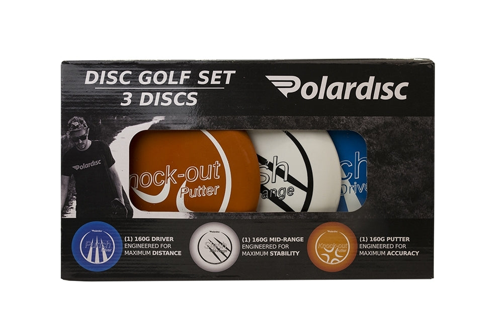 Polardisc frisbeegolf diskset