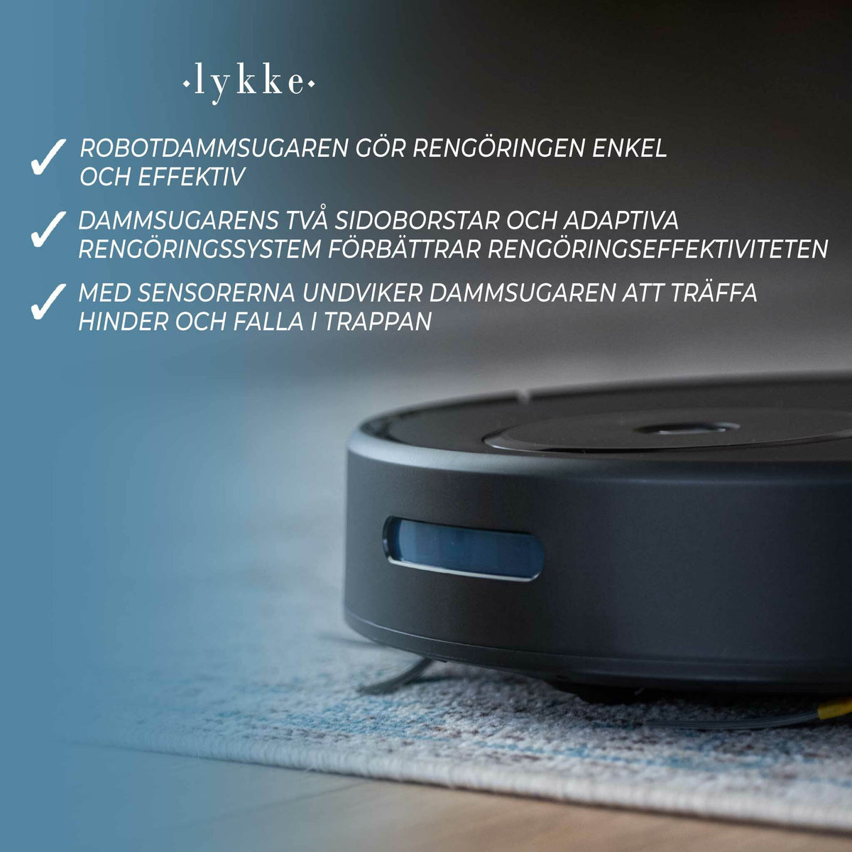 
              Lykke Robotdammsugare Pro 2000 V2