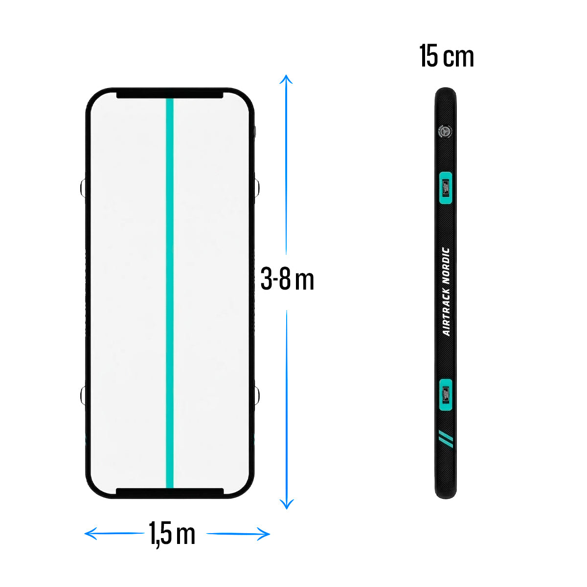 
              AirTrack Nordic Carbon luftvoltbana