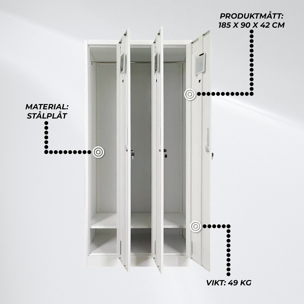 
              Fornorth Klädskåp D300