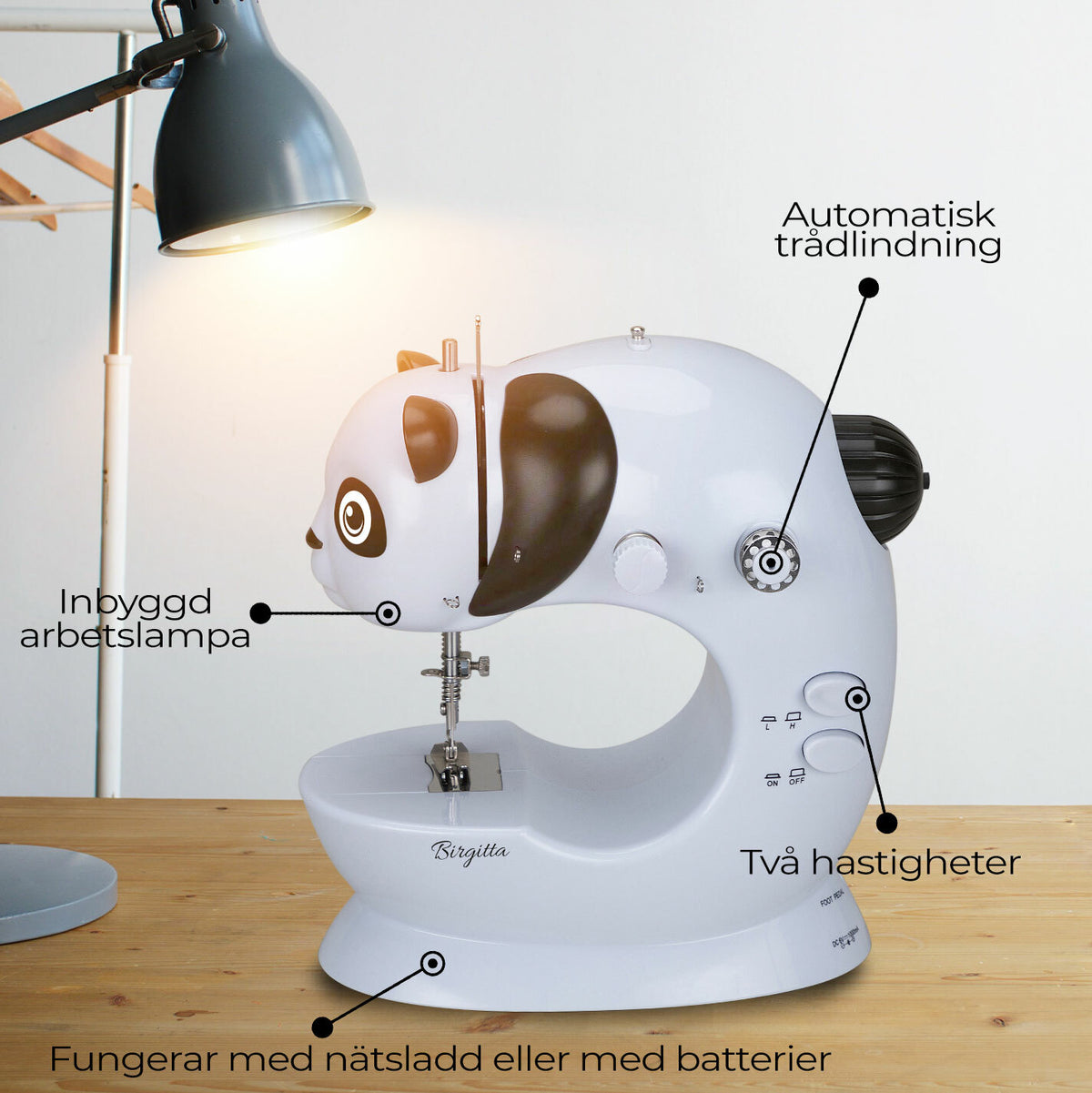 
              Birgitta Junior symaskin