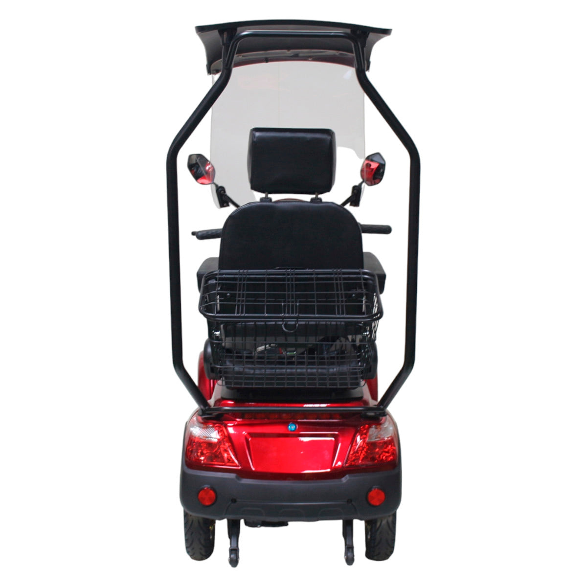 
              Arvo Promenadscooter med tak P600 Röd