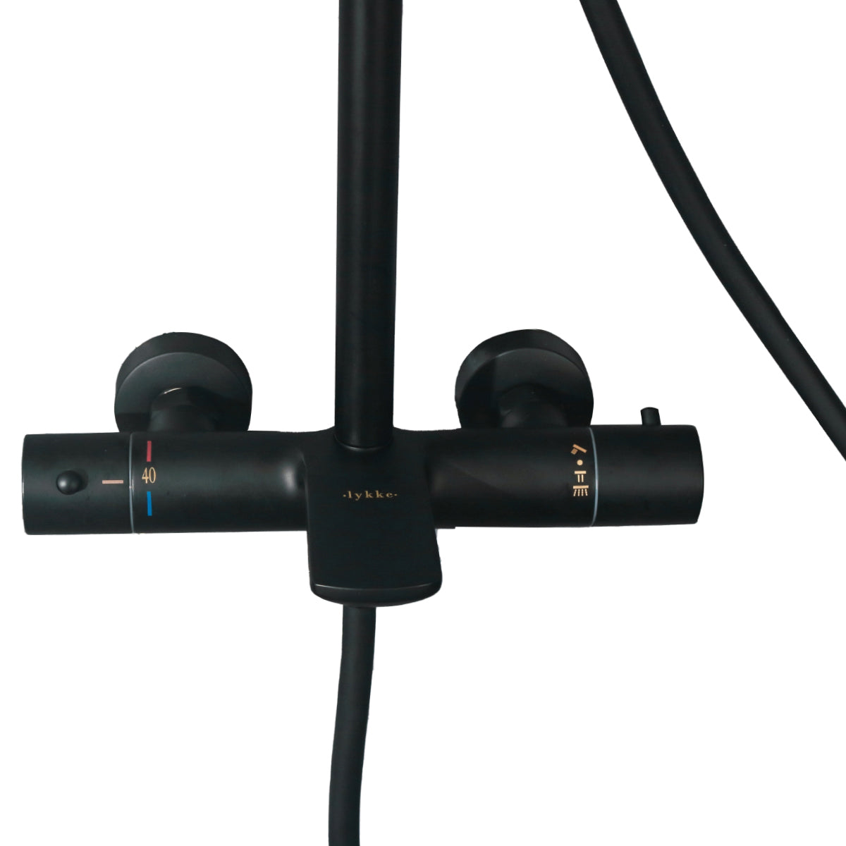 
              Lykke Takduschset Premium, svart