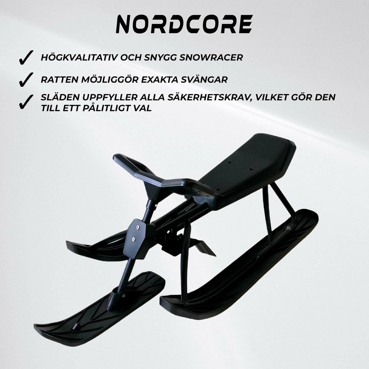 
              Nordcore Snowracer Svart