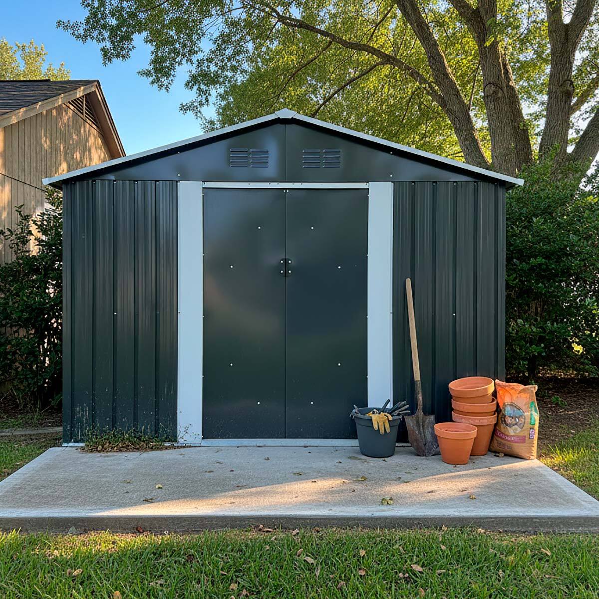 
              Fornorth förråd, 8.84m2