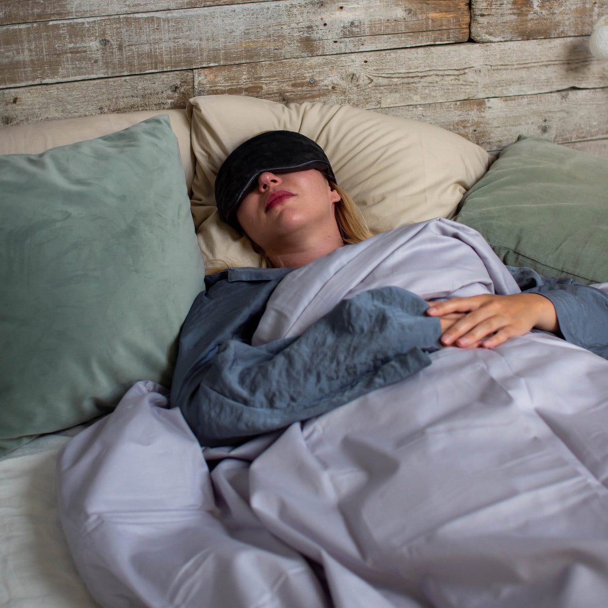 
              Polar Night bomull påslakan 150x200cm