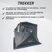 Trekker Tältbastu Premium 220x220x185cm