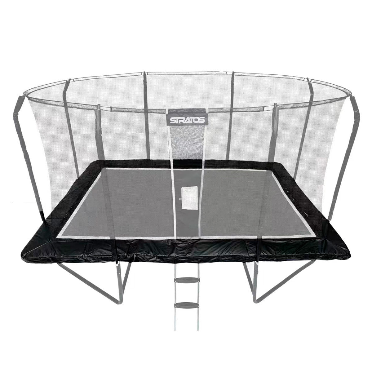 
              Rektangel Studsmatta Kantskydd Stratos Studsmatta 277x477 cm Premium Black Line