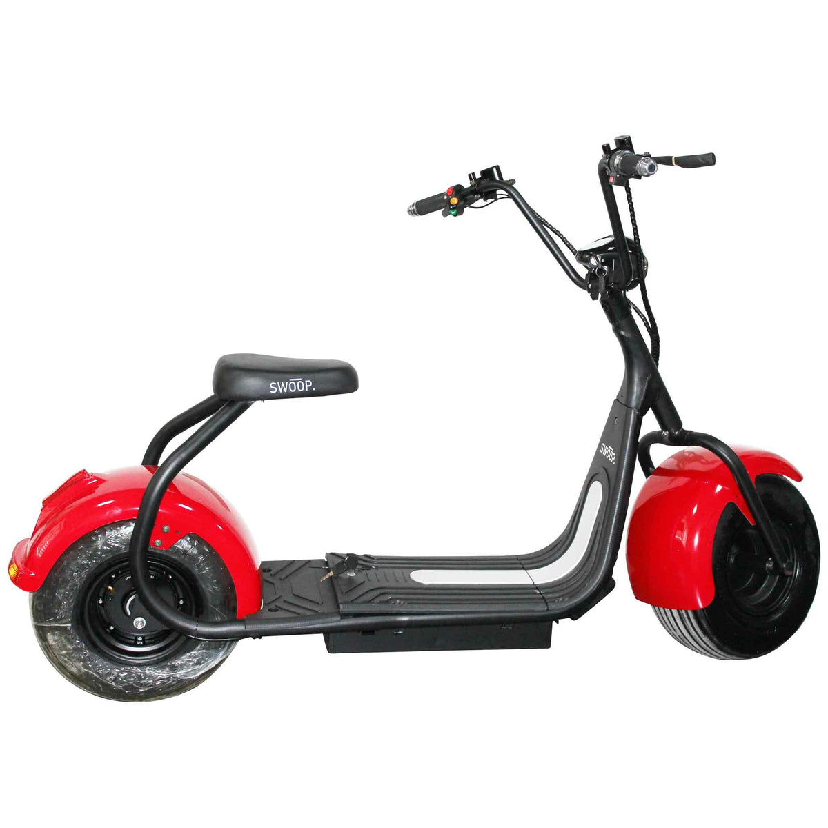 
              Swoop Kruiser elscooter N3, röd