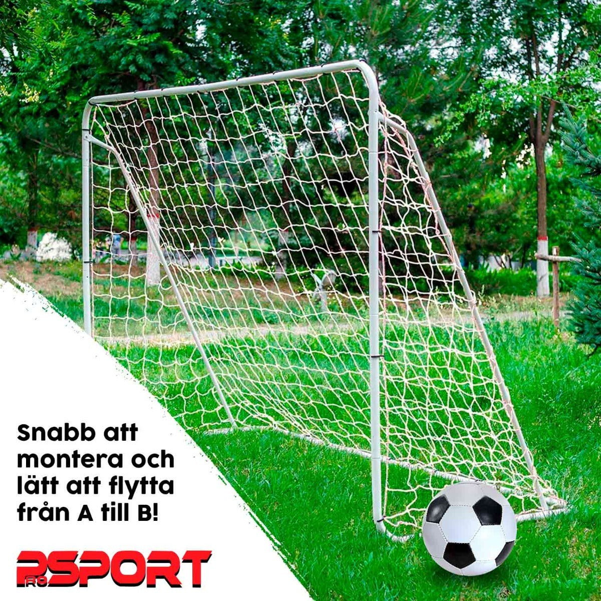 
              Prosport fotbollsmål Official 366 x 183 cm