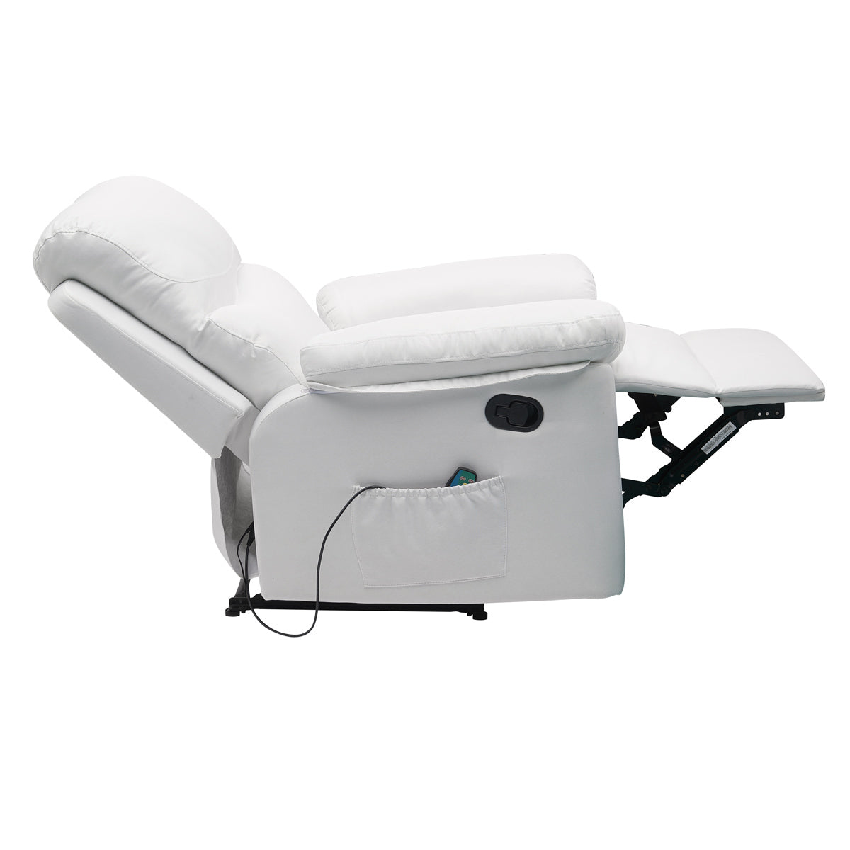 
              Lykke Massagestol, vit