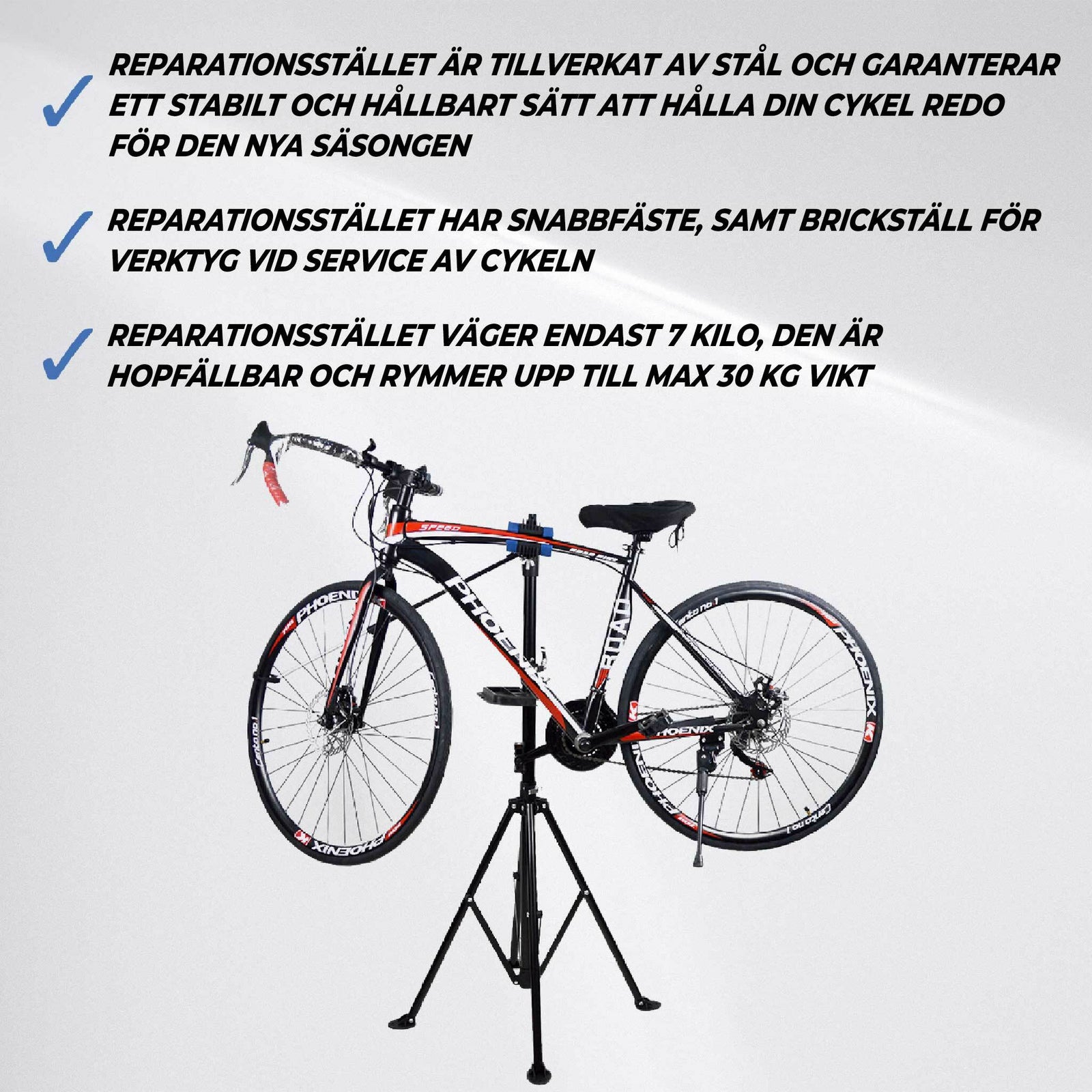 Trekker Cykelställ för reparation, Pro
