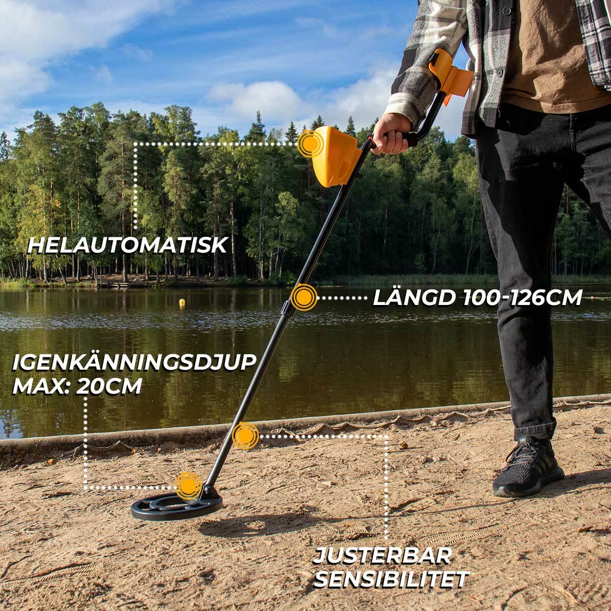 
              Klondike Deluxe metalldetektor