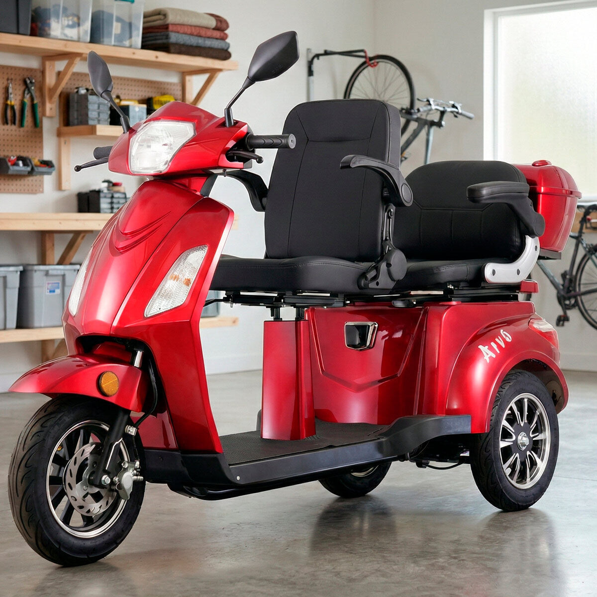 
              Lykke Promenadscooter X200 för 2 personer