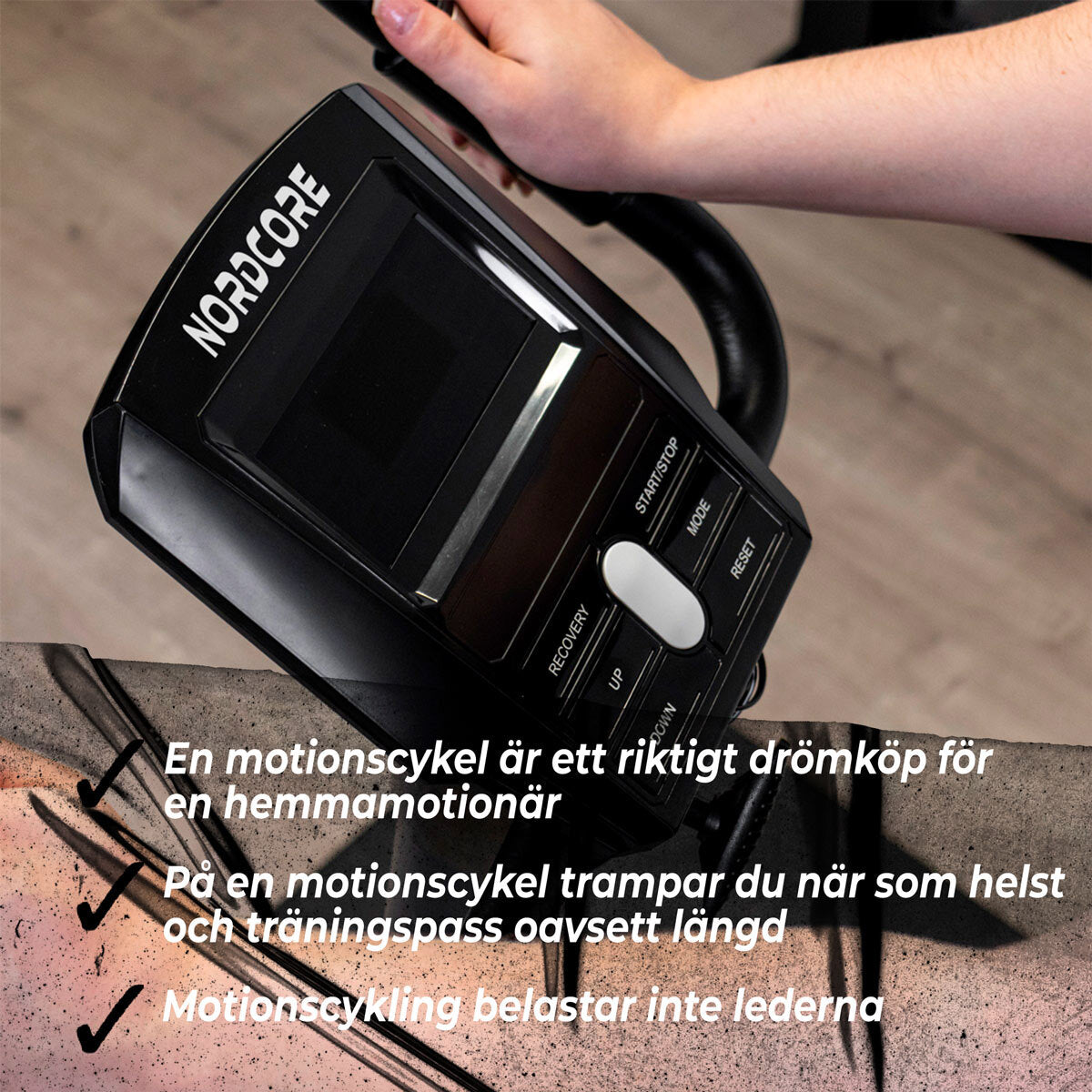 
              Nordcore Motioncykel Core 1200