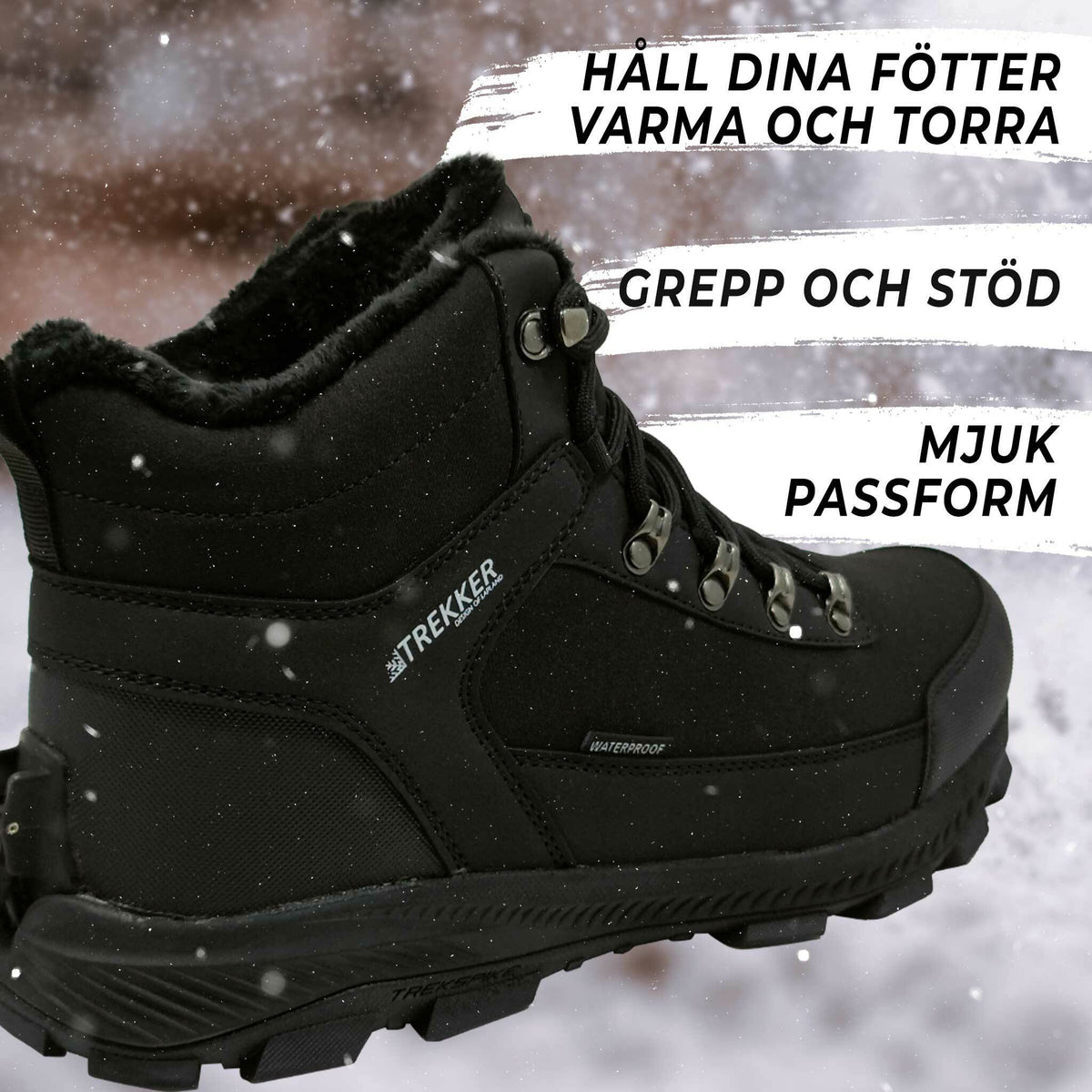 
              Trekker Dubbskor, vändbara dubbar, storlekar: 36-46