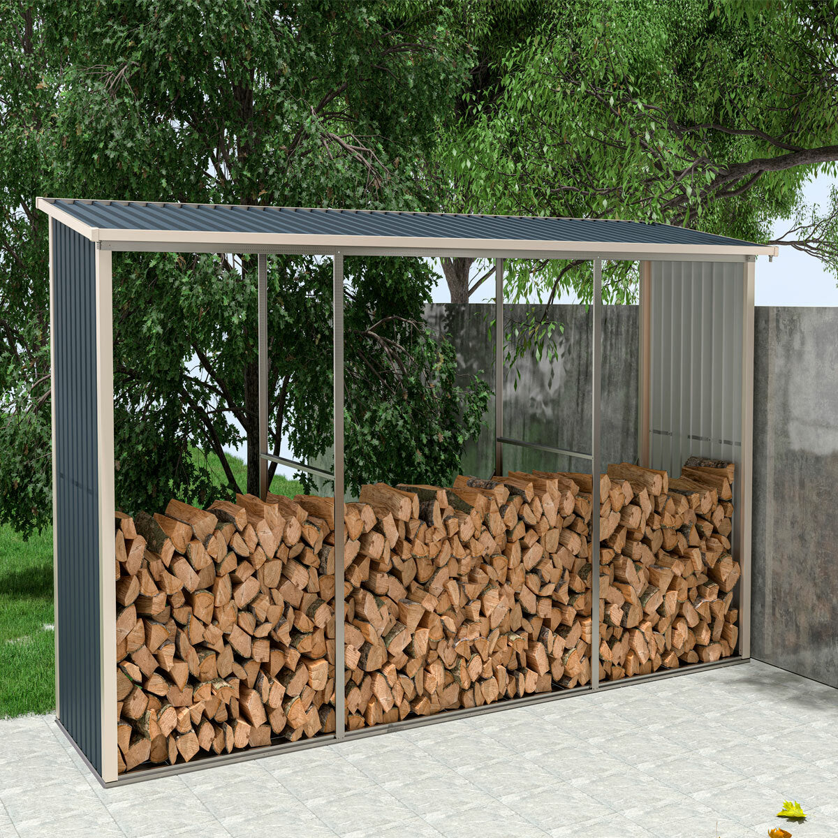 Fornorth Vedskjul 422x119x190cm (5,02m2)