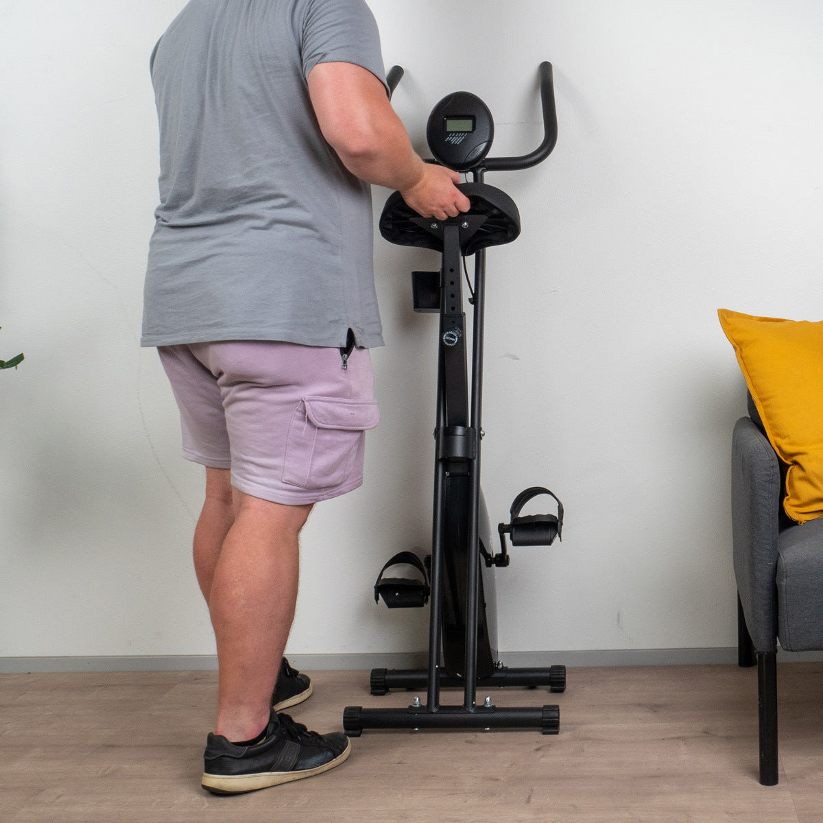 
              React motionscykel hopfällbar