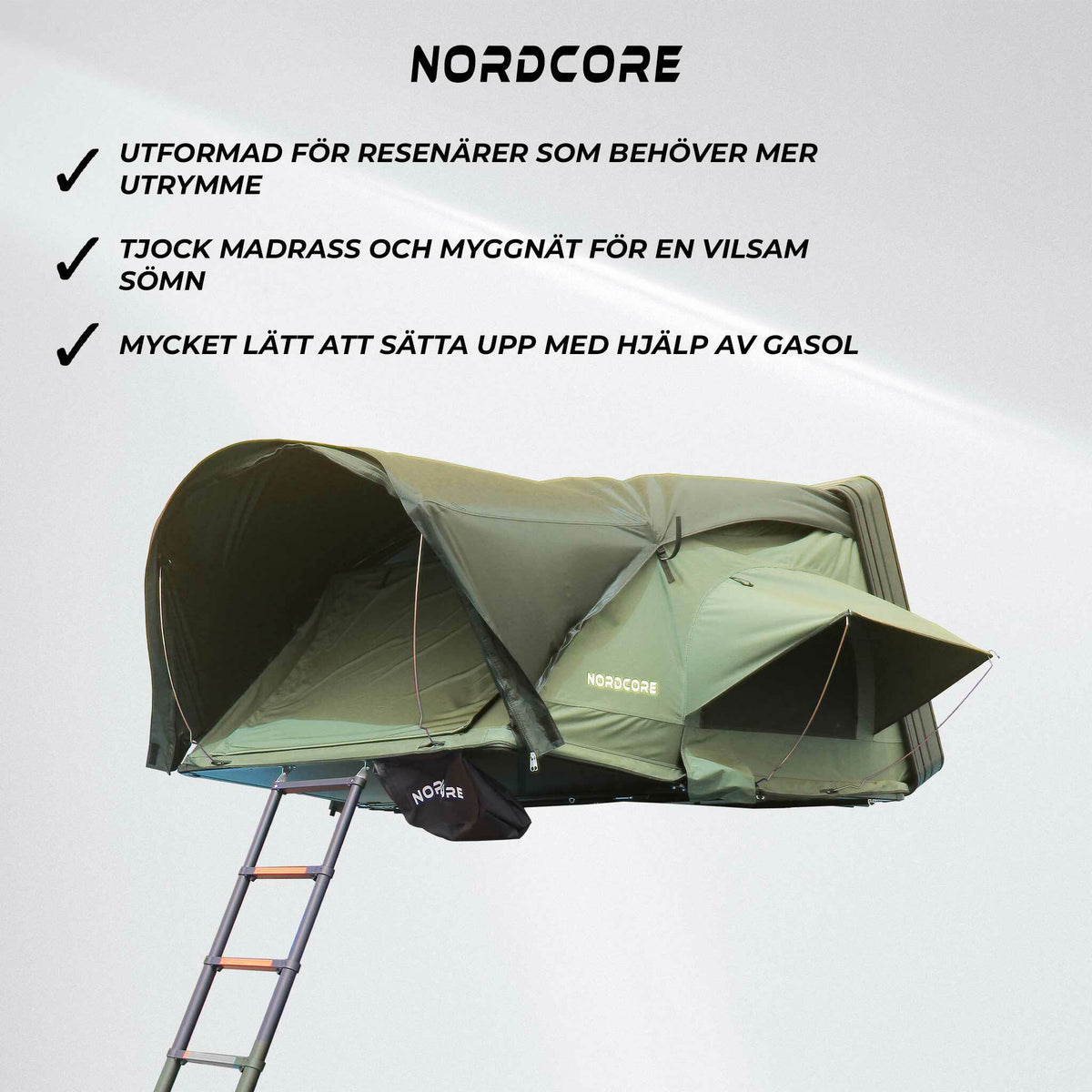 
              Nordcore Taktält Summit Pro XL, Grön