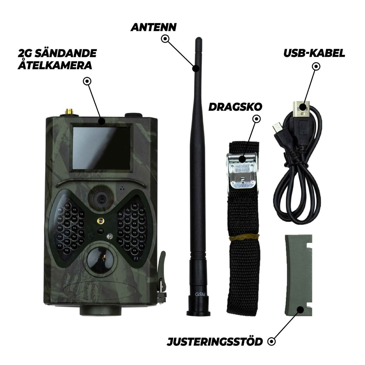 
              Åtelkamera sändande 2G - Trekker