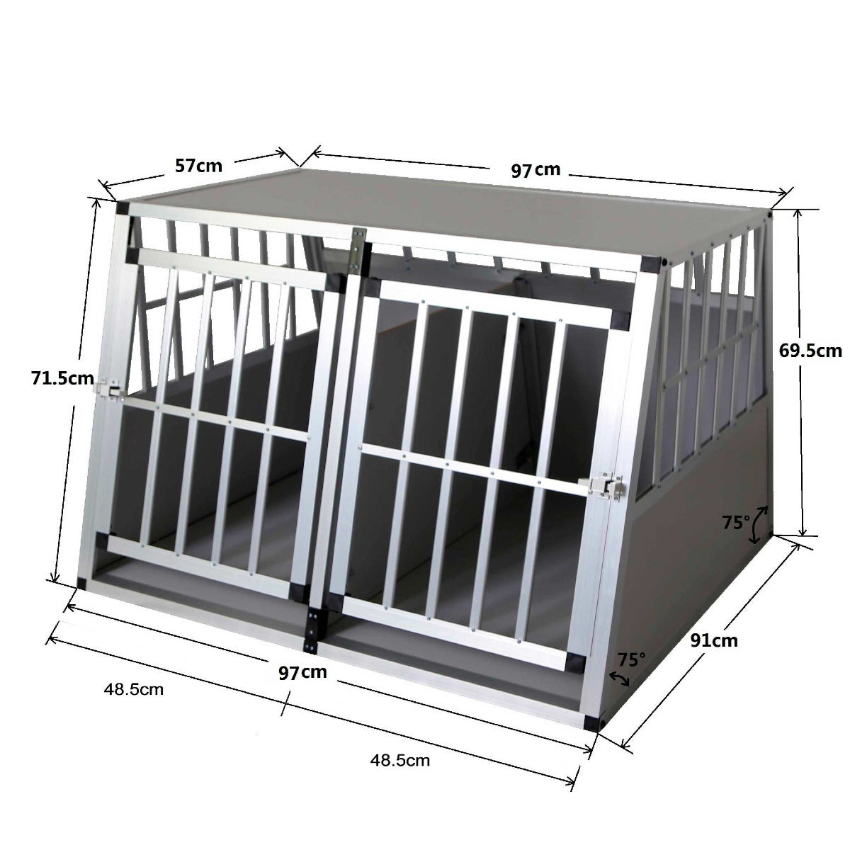 
              Trekker Hundbur XL 97x90x69.5cm